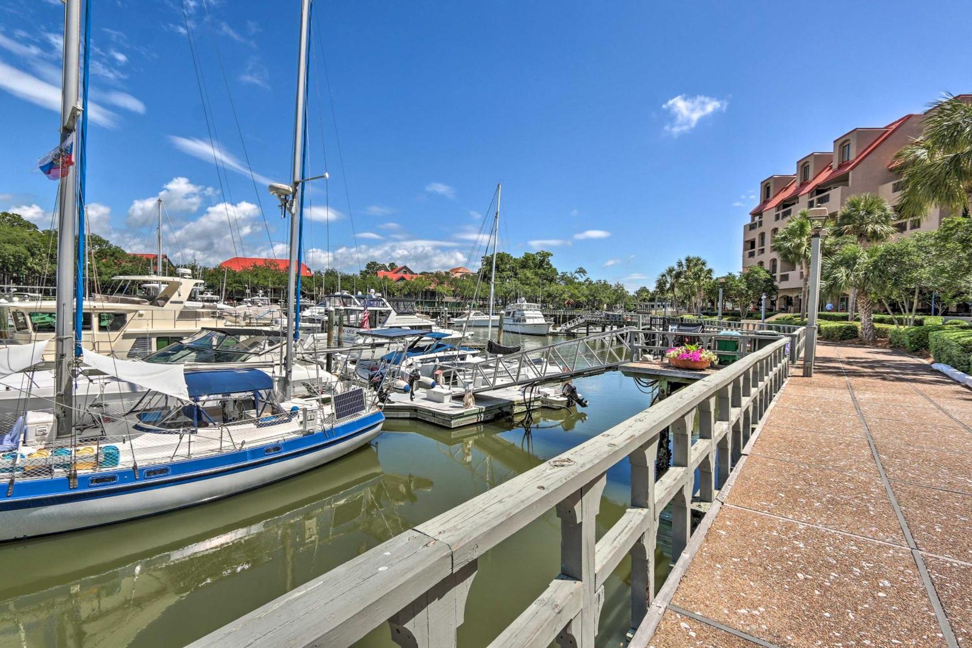 2 Mi To Beach Dog-Friendly Hilton Head Condo! Hilton Head Island Kültér fotó